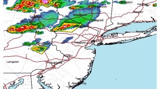 GWC Radar - Severe Thunderstorm Warning in Sussex County - July 3, 2025