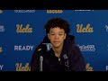 UCLA M. Basketball Postgame - Players, vs. Indiana (Jan. 31, 2026)