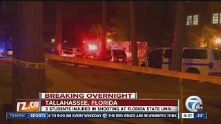 Three injured in shooting at Florida State University