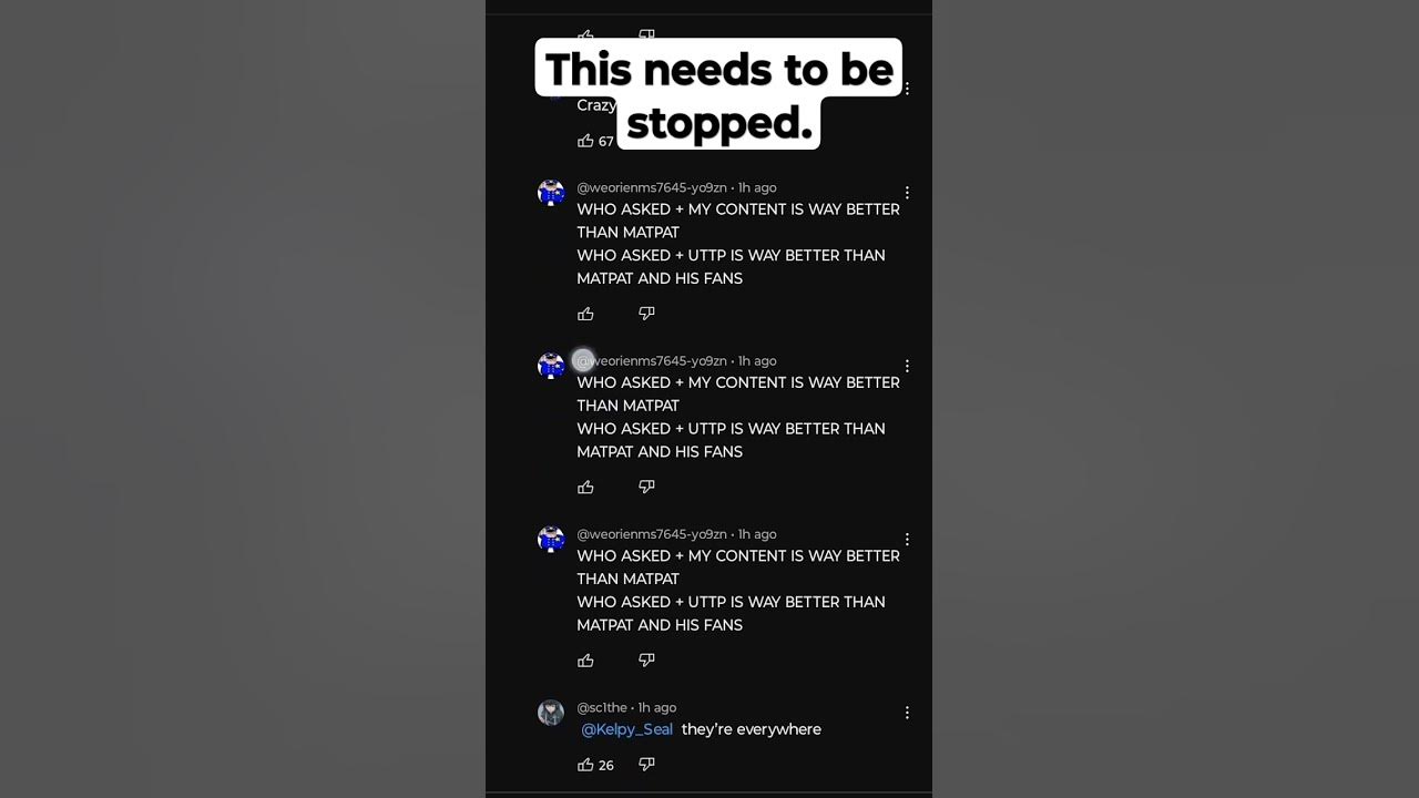 Why are there so many bots in his comments just why game theory youtube