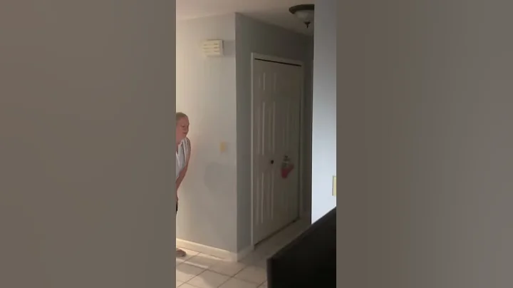 My Grammie surprising us