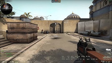 CS:GO 1V4 Ace clutch (p90 is dumb) [Better quality reupload]
