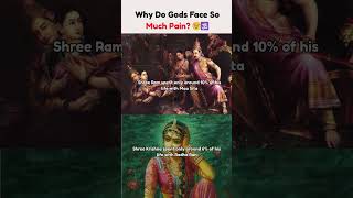 Why Do Gods Face So Much Pain? 😔🕉️ #shorts #krishna #ram #sanatan #viral