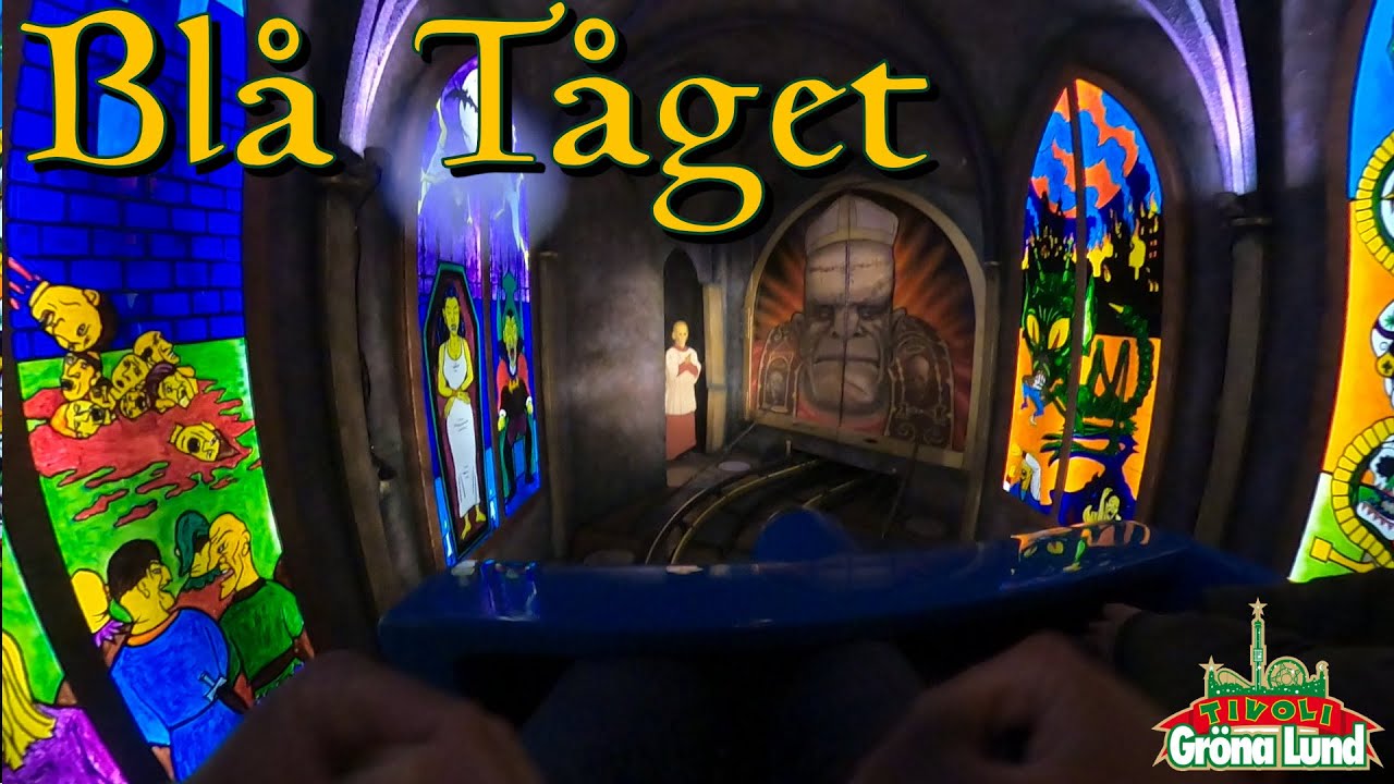 Blå Tåget - Onride - Gröna Lund - Gosetto Amusement Rides Manufacturer - POV
