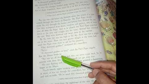 Chapter 9 "The Pied Piper Of Hemelin" Class 4 English Reader Focus Book part 1