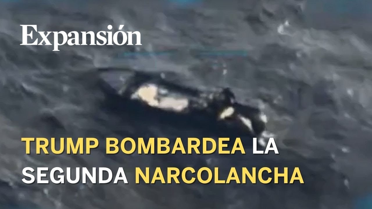 El ataque de Trump a una segunda narcolancha escala la tensión entre EEUU y Venezuela