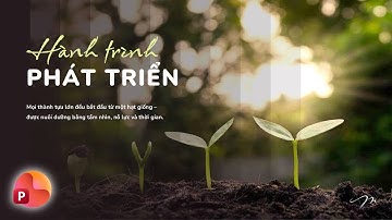 Bí mật tạo Slide mở đầu ẤN TƯỢNG với BẢNG trong PowerPoint || MonSlide365