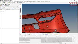 Hypermesh | Plastic  Meshing intro