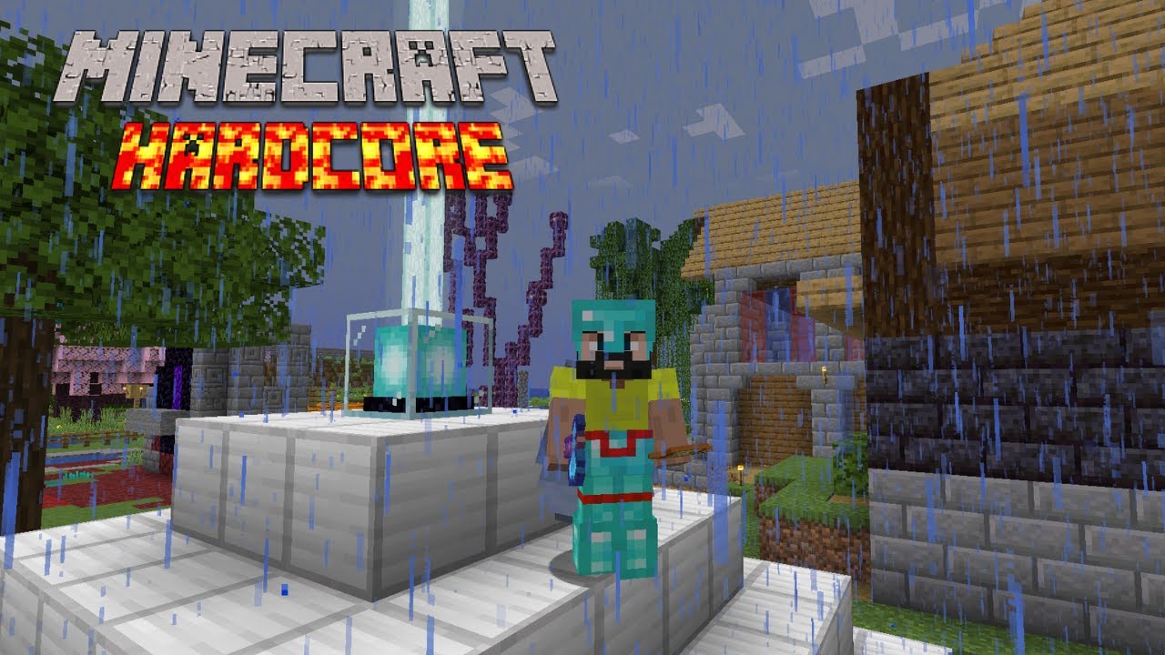 Minecraft HARDCORE - on se fait des amis tout mignon et un autre
