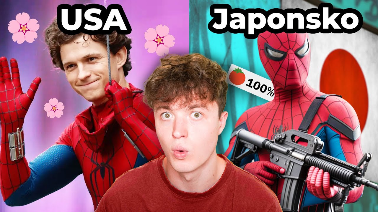 Japonský Spider-Man Je Šialený.