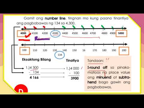 Grade 3 Math MELC Base Pagtatantya ng Pagkakaiba/Estimating Difference