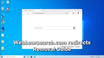 Webbearsearch.com Browser Redirect Virus Removal Guide