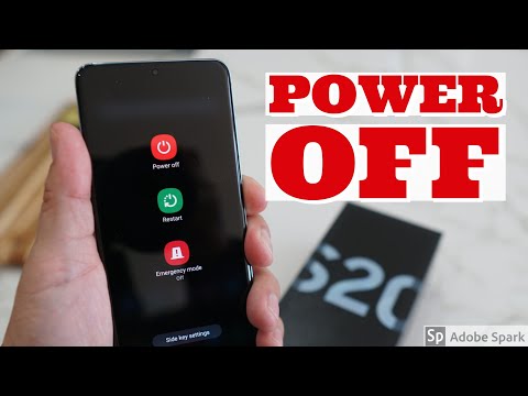 Samsung Galaxy S20/S20+/S20 Ultra - How to Turn Off, Restart & Remap Power Button!