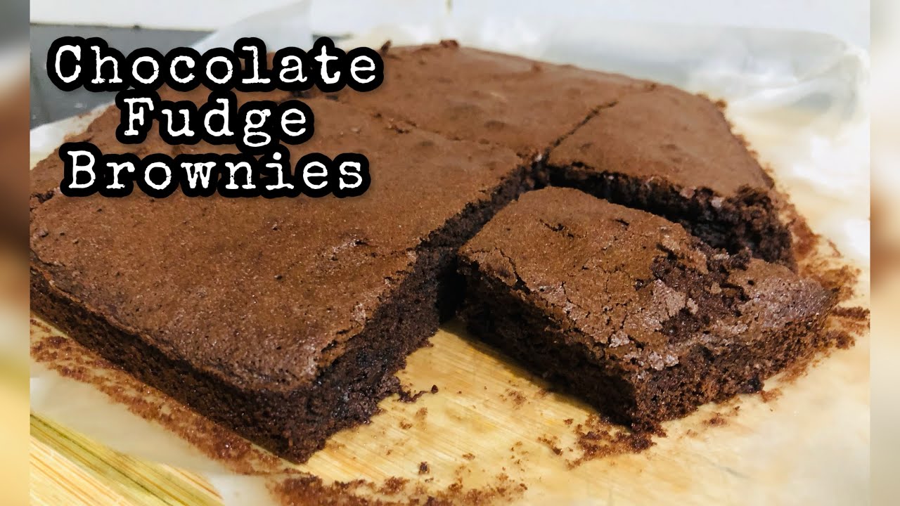 Baked Chocolate Fudge Brownies this morning 🤍quick recipe 