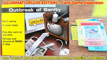 Illuminati Board Game Review - Deluxe Edition Expansion Set (English / Spanish)