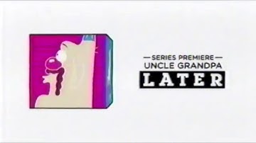 CN USA - Regular Show Continues - Series Premiere of Uncle Grandpa (Next Later Bumper)