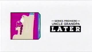 CN USA - Regular Show Continues - Series Premiere of Uncle Grandpa (Next Later Bumper) Resimi