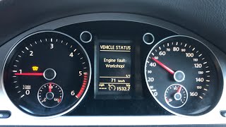Volkswagen Passat 2.0 TDI CR Turbocharger Actuator, limp mode full video