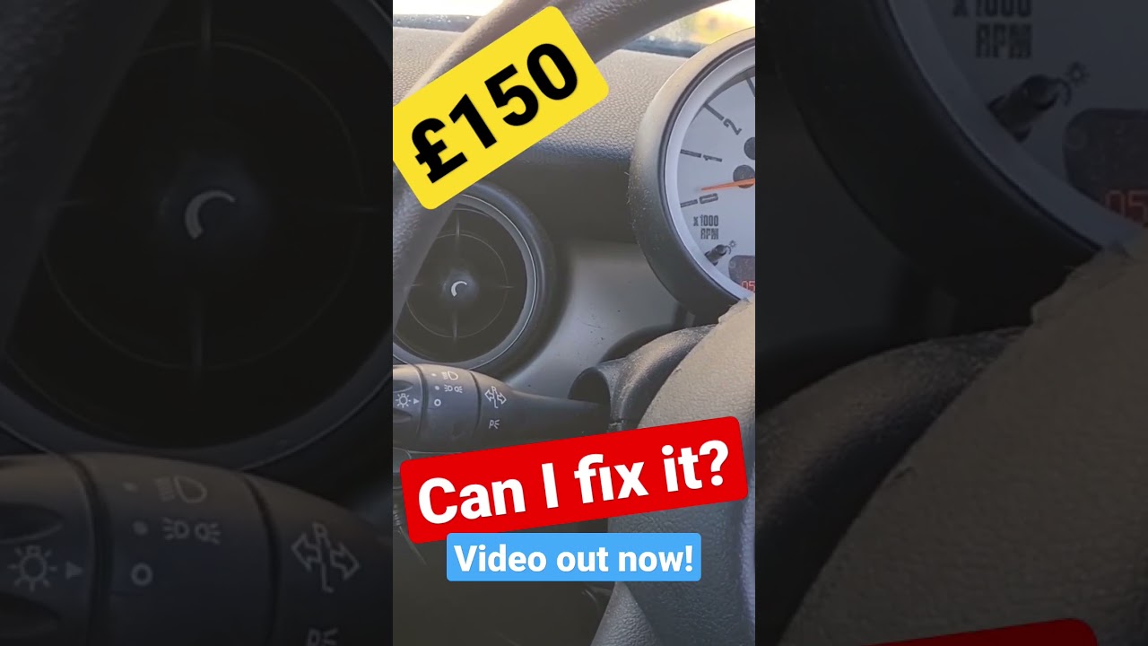 £150 MINi COOPER, WILL IT START? 