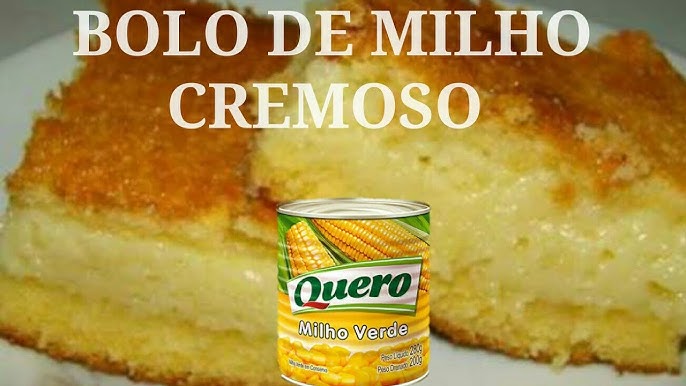 Receita de Bolo de milho verde cremoso, Receita