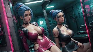 🎵 Cyber Synthwave Mix: Night City Temptation | Ideal for HellDivers & Cyberpunk 2077 🌃🚀