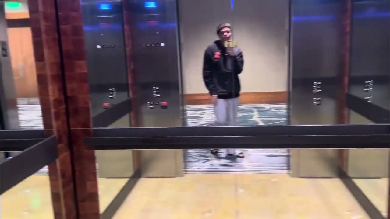 Awesome Otis elevators at the Gaylord Rockie resort hotel in Denver