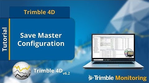 T4D - Save Master Configuration