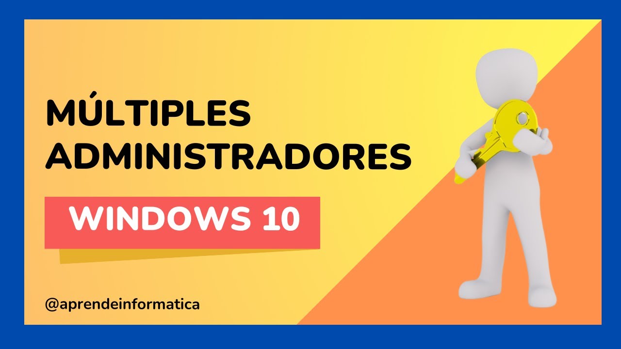  como dar permisos de administrador en windows 10 a otro usuario youtube