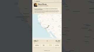 Steve Wynn flies K0L7 → KLAX (34m)