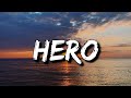 Alan Walker &amp; Sasha Alex Sloan - Hero (Lyrics) [4k]