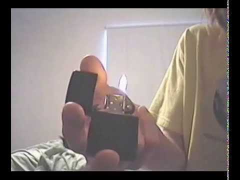 Blister Agent  Zippo Lighter Tricks