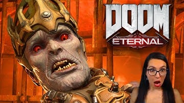 AHHHH! Trisha Plays Doom Eternal for the First Time