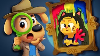 The Stolen Masterpiece | Detective Cartoon | Kids Cartoons | Sheriff Labrador screenshot 4