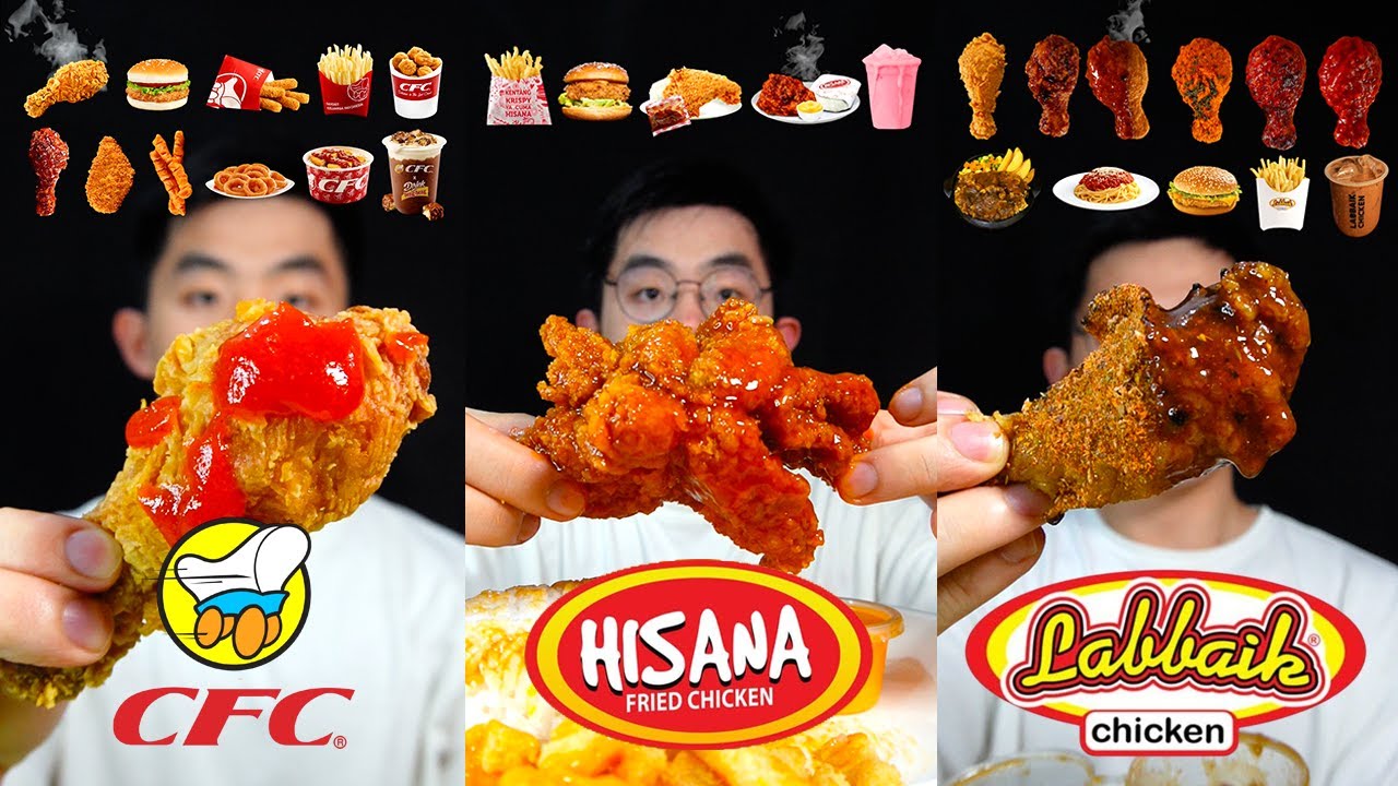 [KOMPILASI] MAKAN BERBAGAI MENU CFC, HISANA, DAN LABBAIK