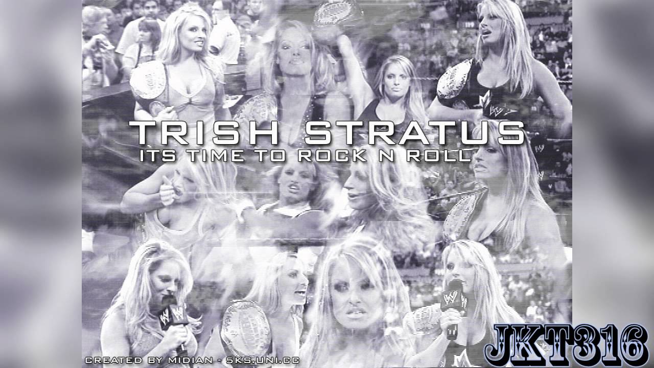 Trish Stratus Theme -''Time To Rock And Roll'' (HQ Arena Effects)