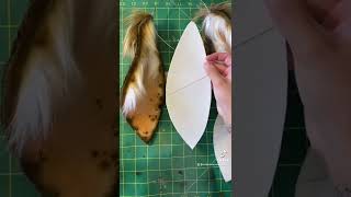 Making Faux Fur Ears- Floppy Bunny Ears