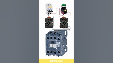Wiring Multiple Contactors with Auxiliary AC Contacts to Different Buttons.