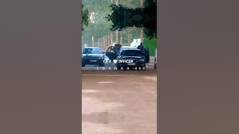 I A S 🚔 😎🤏 ENTRY BLACK CAR #upsc #dream #ias #ips #lbsnaa #aspirants #motivational #shorts #viral