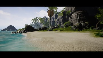 Uncharted 4 inspired island 3ds max Ue4 tutorial final part