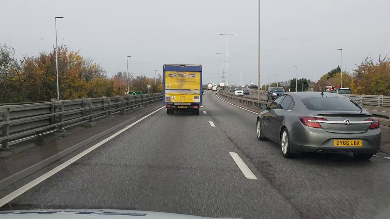 Ilford IG1 to M25 junction 23 151119