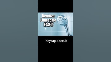 How to Remove Limescale from Your Shower FAST! #CleanBathroom #LimescaleHack