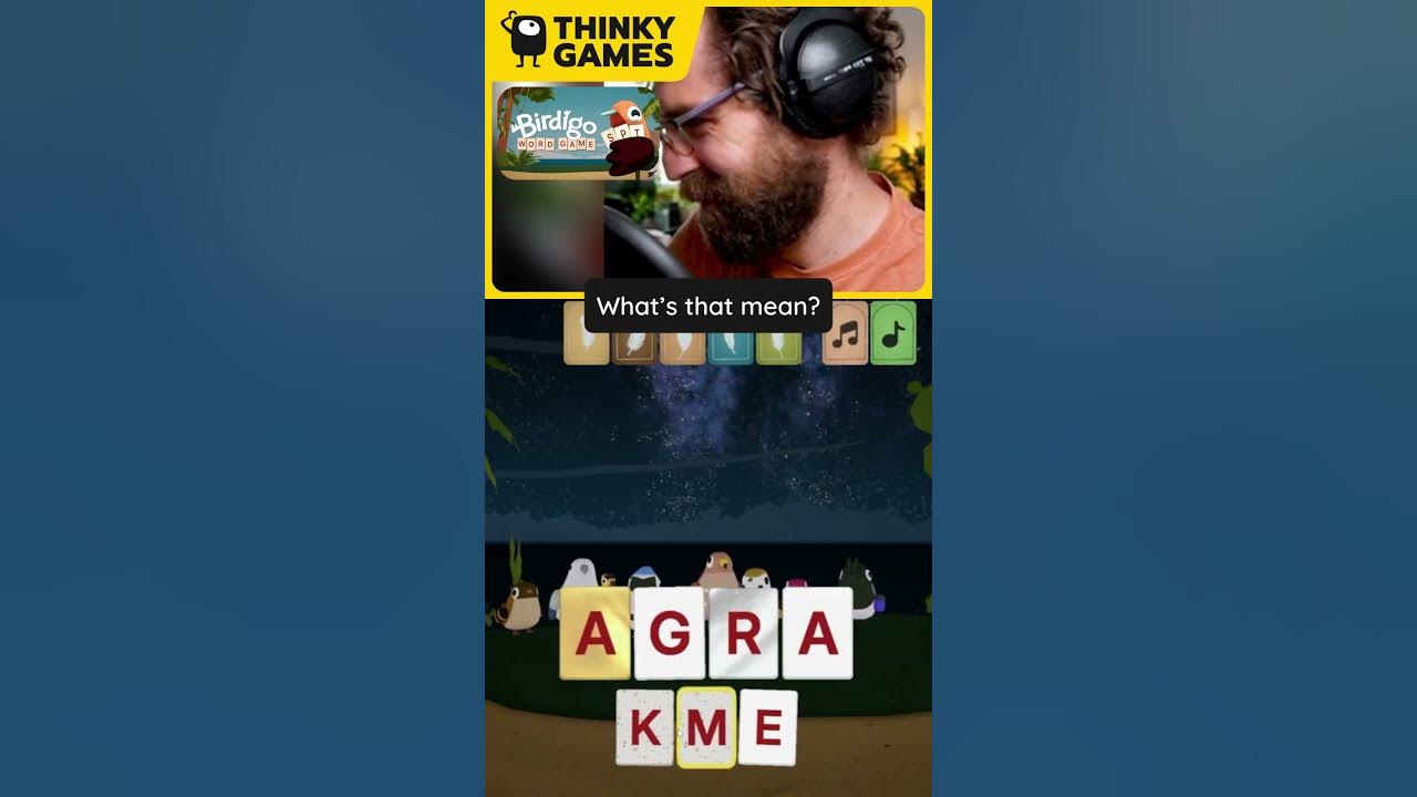 Racking up points with 4-letter words in Birdigo!