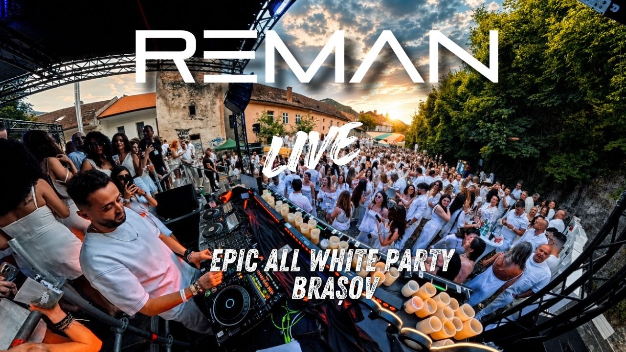 Cover ReMan Live - Epic All White Party | Brașov