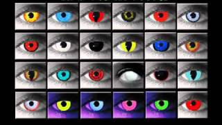 FX Contact Lenses Halloween Scary Creepy Contacts