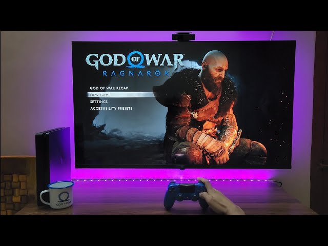 PS4 Slim 1TB - Edição God of War Ragnarok - NOVO - Nova Era Games e  Informática