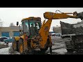 JCB4cx чистка сливной ямы