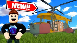 I Unlocked the NEW Helicopter in A Dusty Trip Plains Update Roblox! screenshot 1