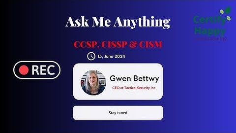 Unlocking the Vault: AMA with Cybersecurity Guru - CCSP, CISSP & CISM