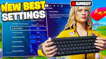 BEST Chapter 7 Keyboard & Mouse SETTINGS, Sensitivity + Keybinds In Fortnite! 🎯 (PC/XBOX/PS5/PS4)