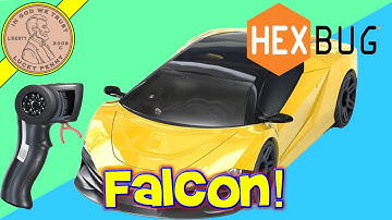 HEXBUGS Falcon Hex Mods RC Tuner Remote Control Car Demonstration